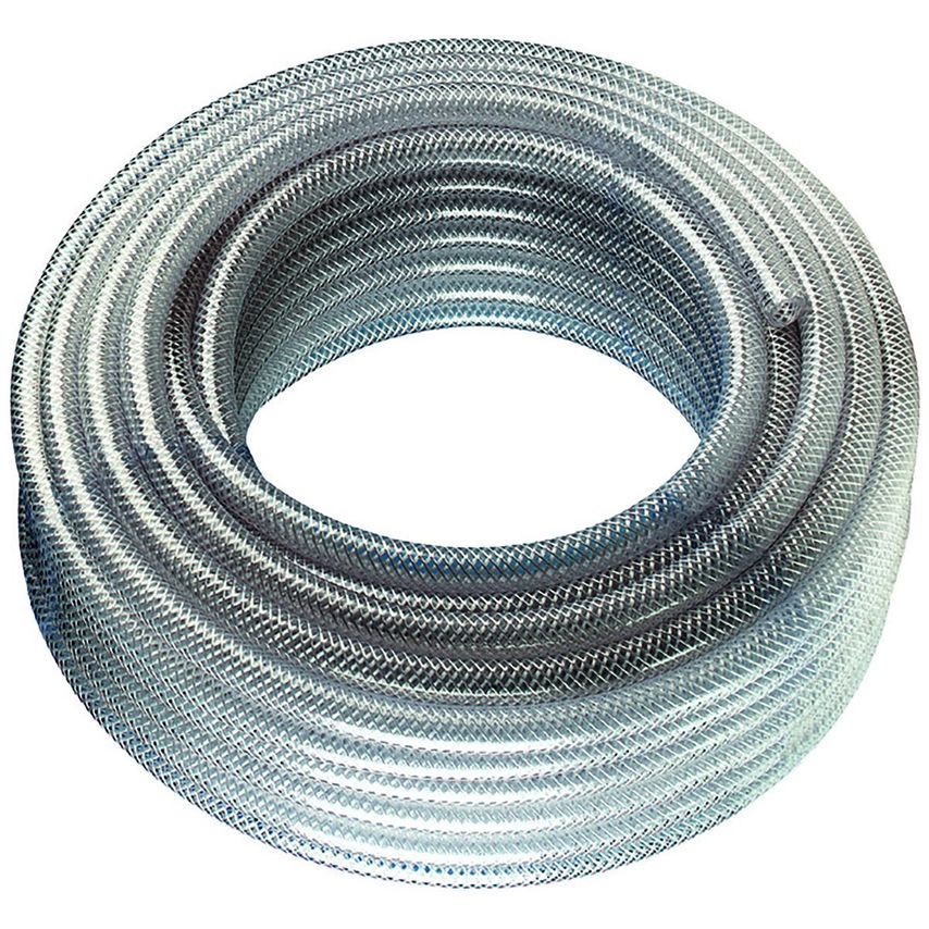 1/4in ID Braided Black PVC x 30MTR - RPVC14N