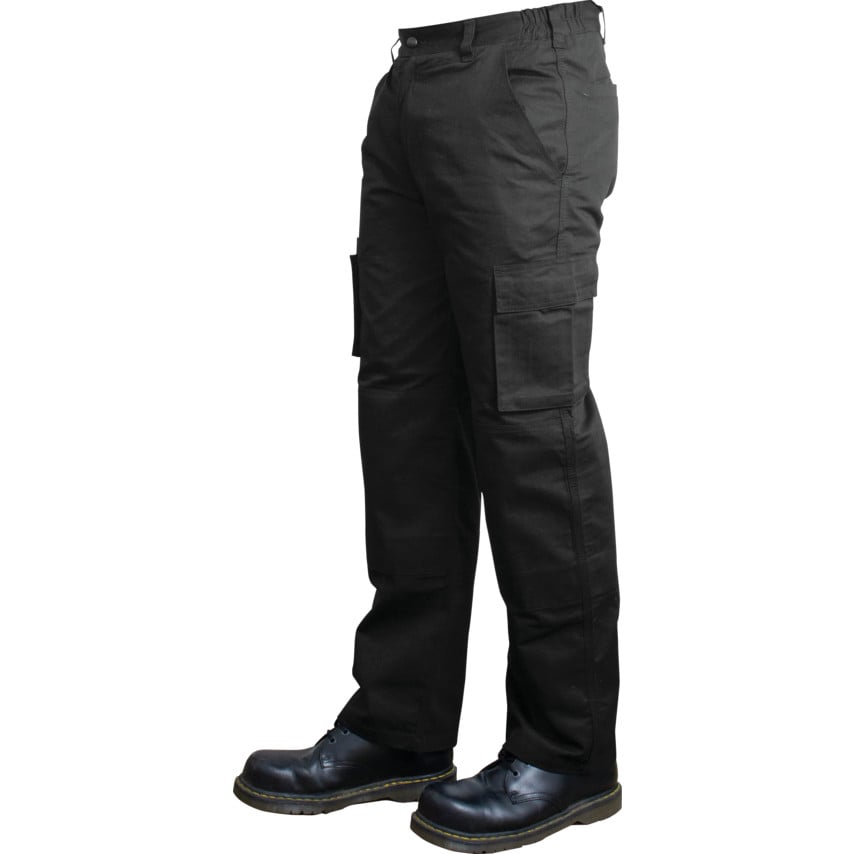 ORN Clothing Merlin, Work Trousers, Men, Black, Poly-Cotton, Waist 38in, Regular