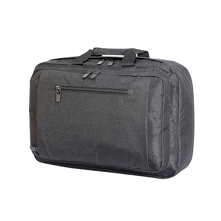Bordeaux Laptop Briefcase One Size Charcoal/Black