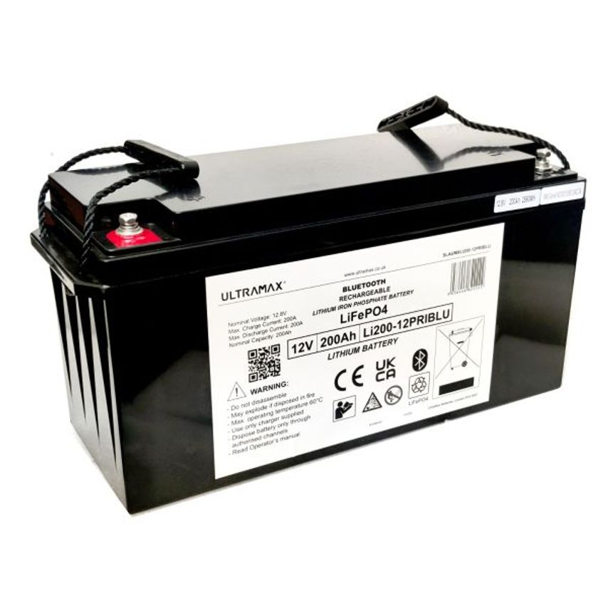 Lithium LiFePO4 Batteries with Bluetooth