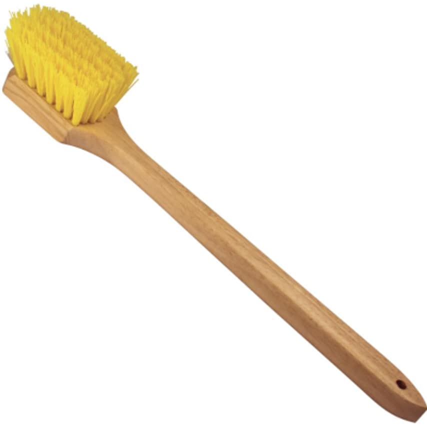 Long Arm Acid Brush Plastic Fibers