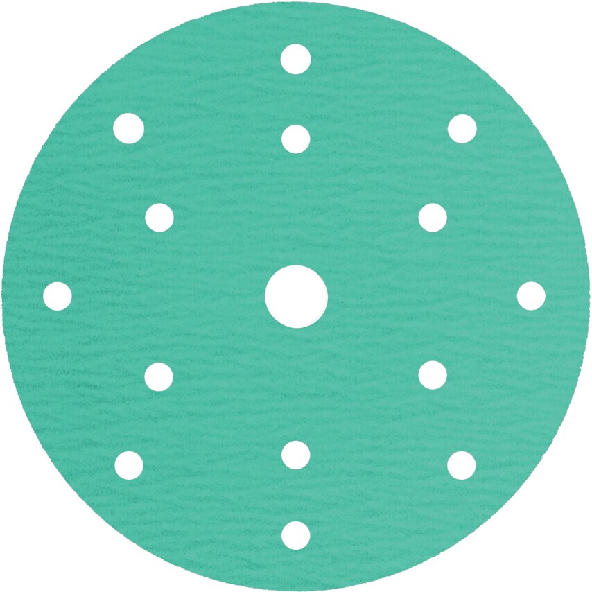 Klingspor PS77CK Self-Fastening Paper Disc 150mm P150 15 Hole (Pack of 100)