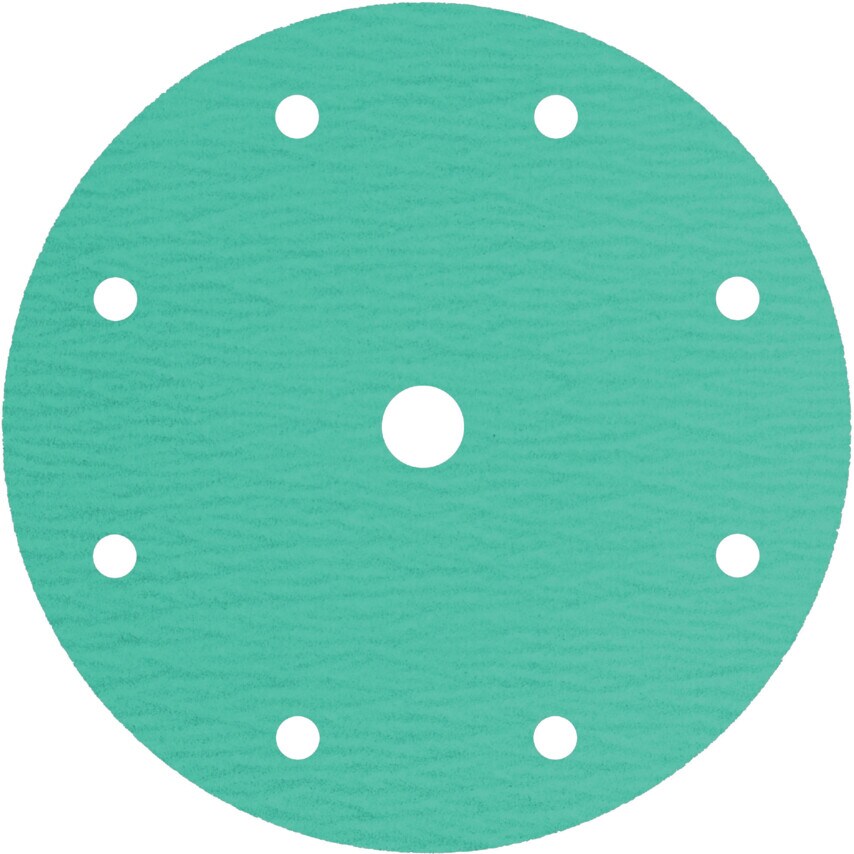 Klingspor PS77CK Self-Fastening Paper Disc 125mm P180 9 Hole (Pack of 100)