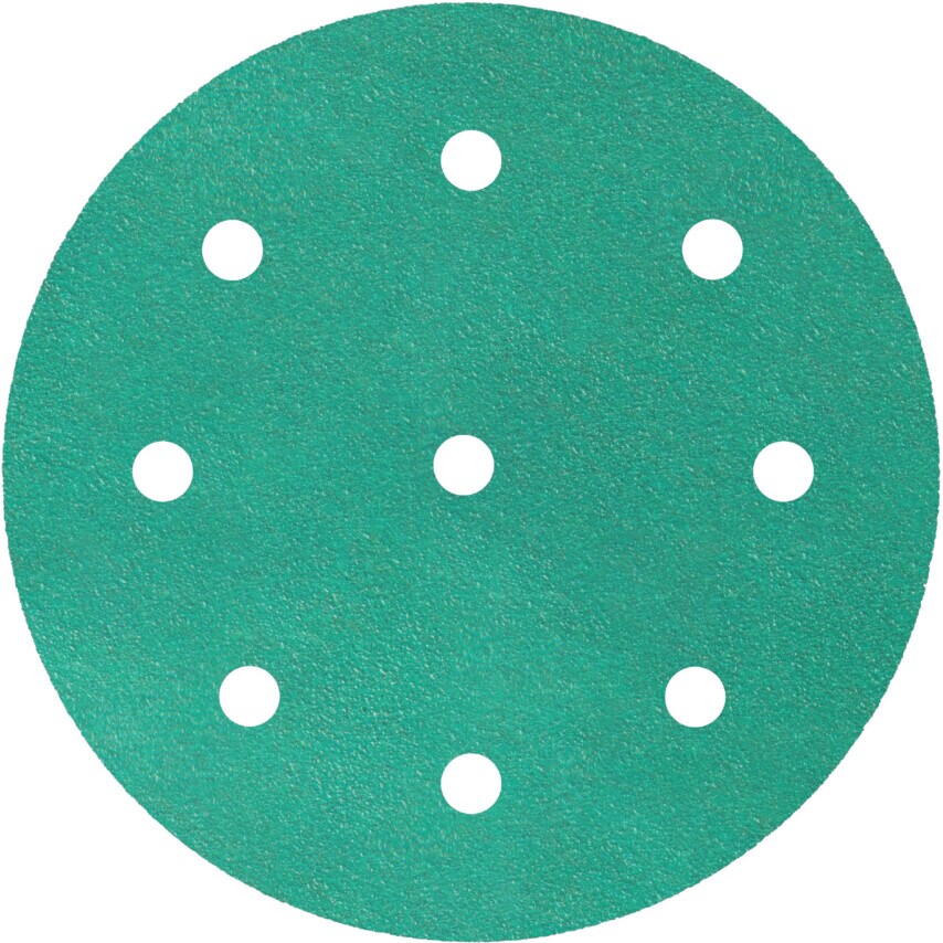 Klingspor FP77K Self-Fastening Paper Disc 125mm P500 9 Hole (Pack of 100)
