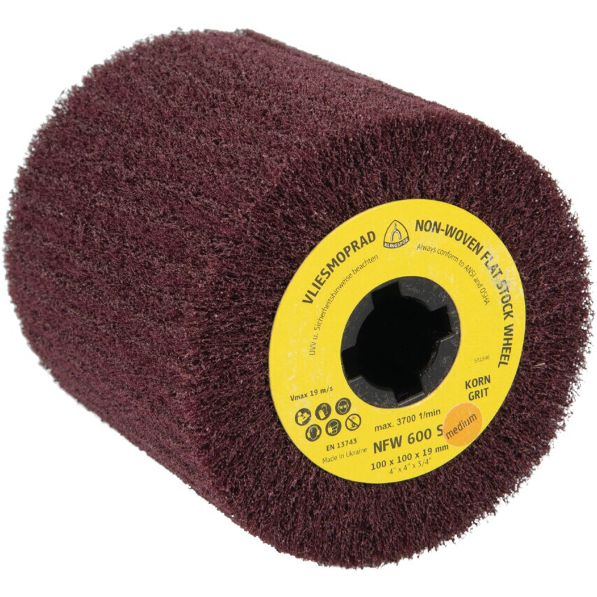 Klingspor NFW600 Nylon Mop 200X50X68.2mm Coarse (Pack of 2)