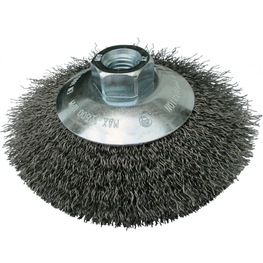 Klingspor BPS600W Wire End Brush Shaft 30X6mm 0.3 SS (Pack of 10)