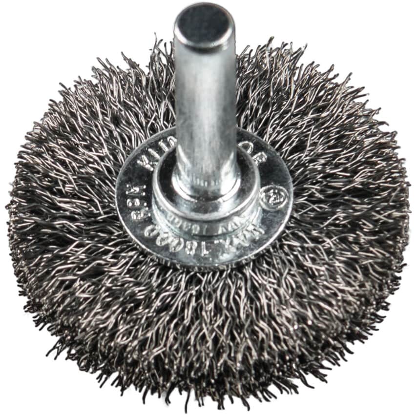 Klingspor BRS600W Crimped Wire Brush Shaft 60X14X6mm 0.3 Steel (Pack of 10)