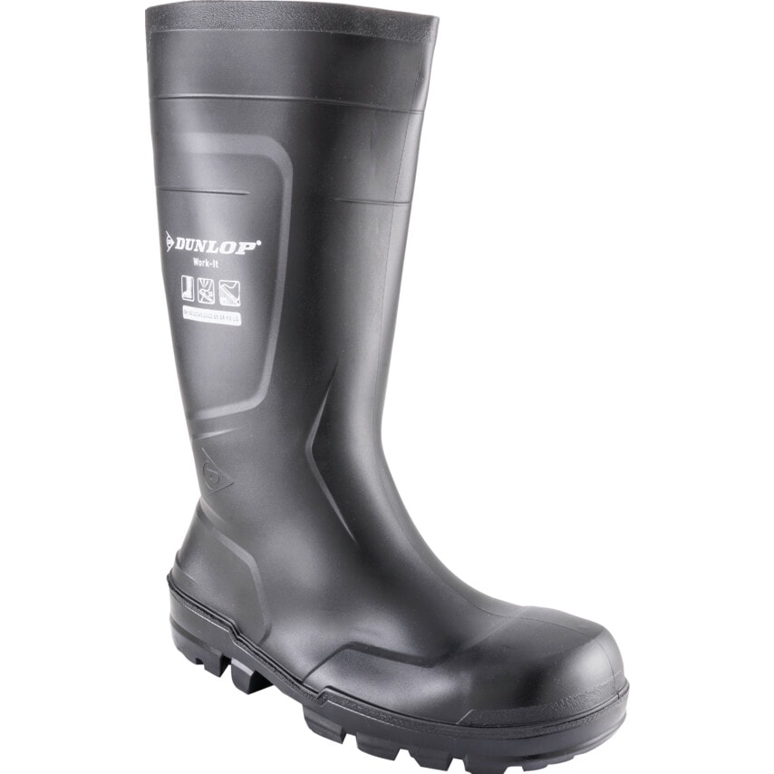 Dunlop NB2HD01 Work-it S5 Black Wellington Size UK-5/EU-38