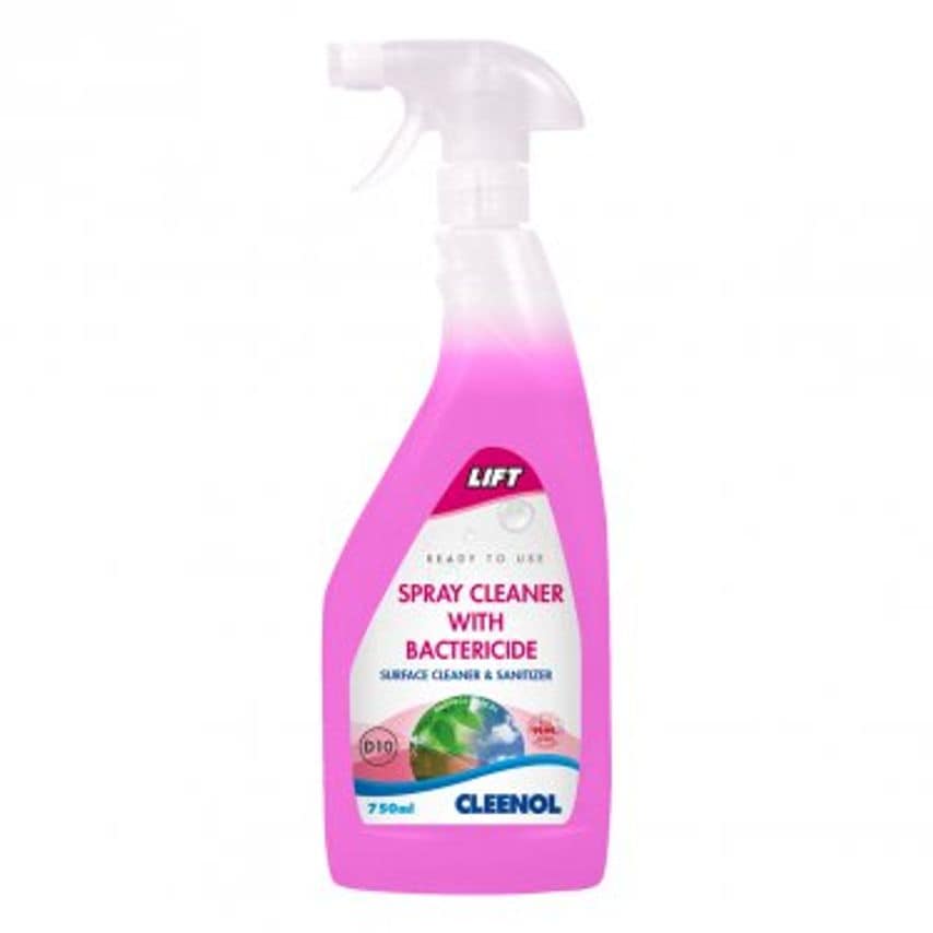 Spray Cleaner with Bactericide Envirological Lift 750ml