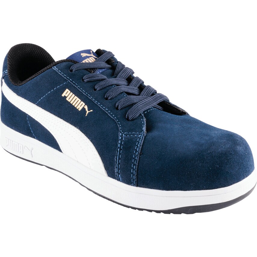 Puma Iconic Low Navy Trainer Size UK 6/EU-39