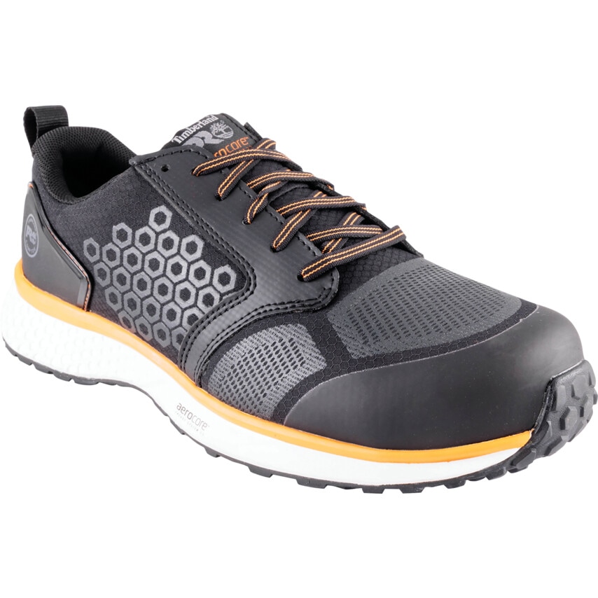 Timberland Pro Reaxion Low Black/Orange Trainer Size UK 10.5/EU-45