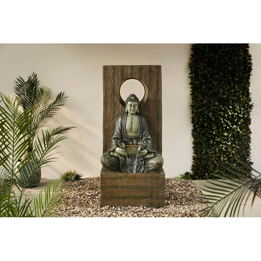 Halo Buddha Self-Contained Water Feature