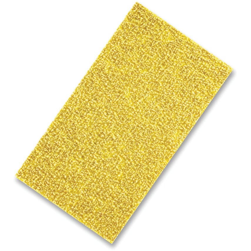 Sia Abrasives 1960 Siarexx Strips 70X125mm P320 No Holes Yellow (Pack of 100)