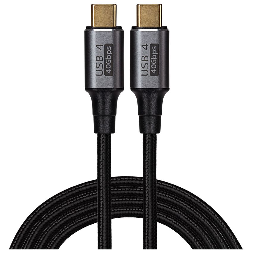 Pro USB-C to USB-C Cable Braided 100W PD V4.0 8K@60Hz 40Gbps 1.2m