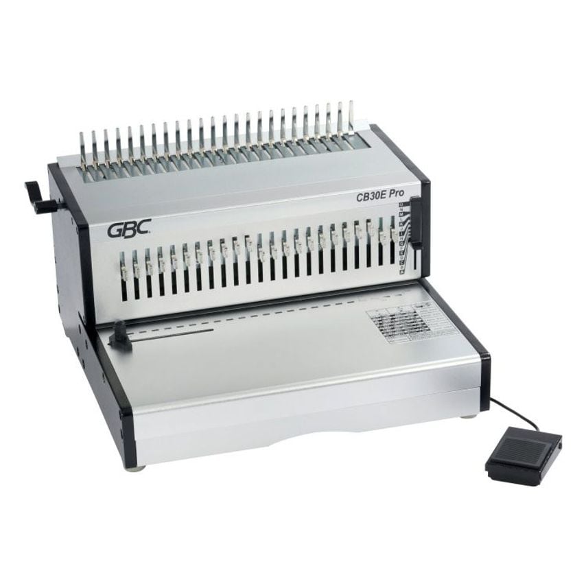 CB30E Pro Heavy Duty Electric Punch and Comb Binding Machine