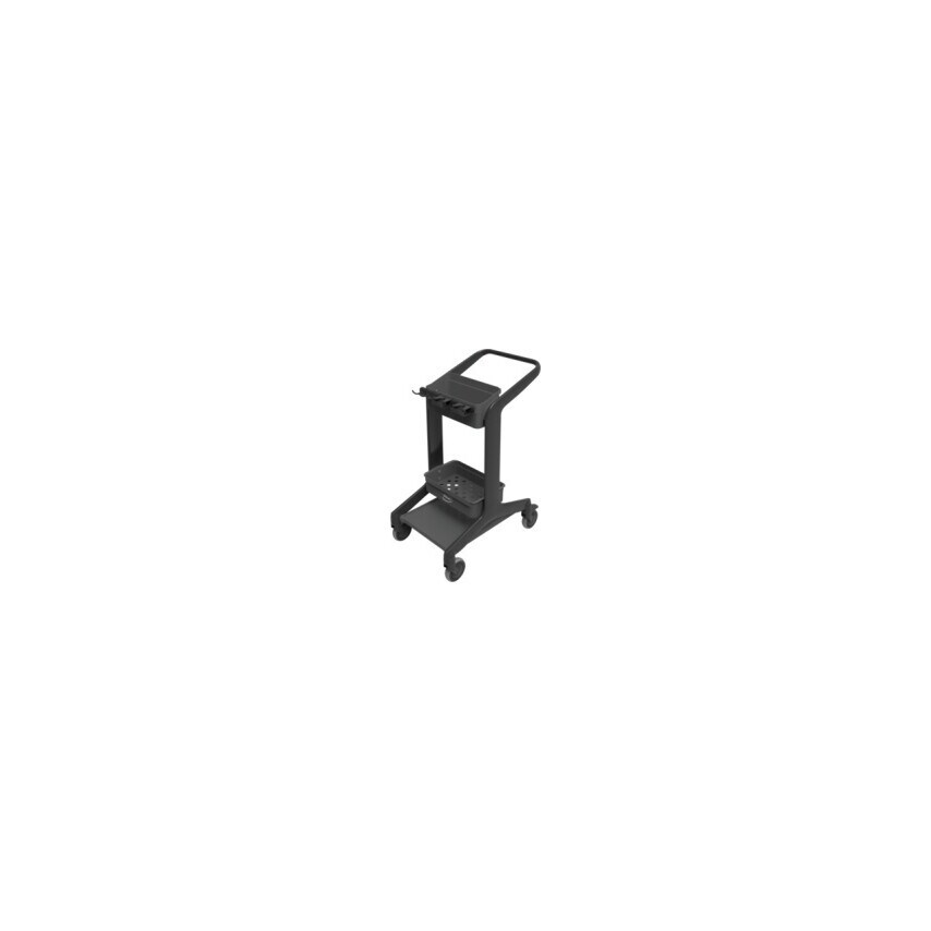 Vikan Hygo Mobile Cleaning Station 780mm Unassembled Black