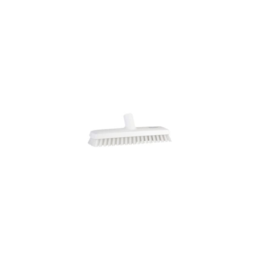 Vikan Deck Scrub Waterfed 270mm Very Hard White