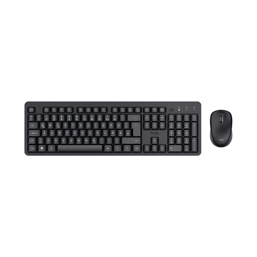 TKM-360 Wireless Keyboard and Mouse Set Black - 25358