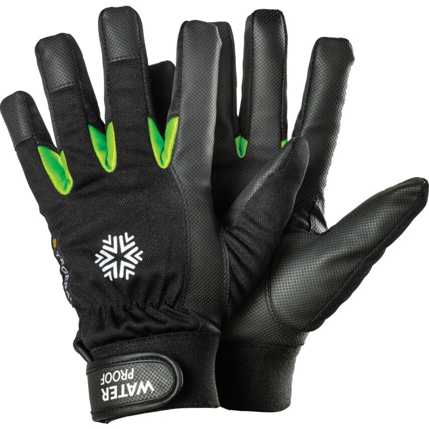 Ejendals 517 Tegera Synthetic Leather Gloves Black Size 7- you get 6