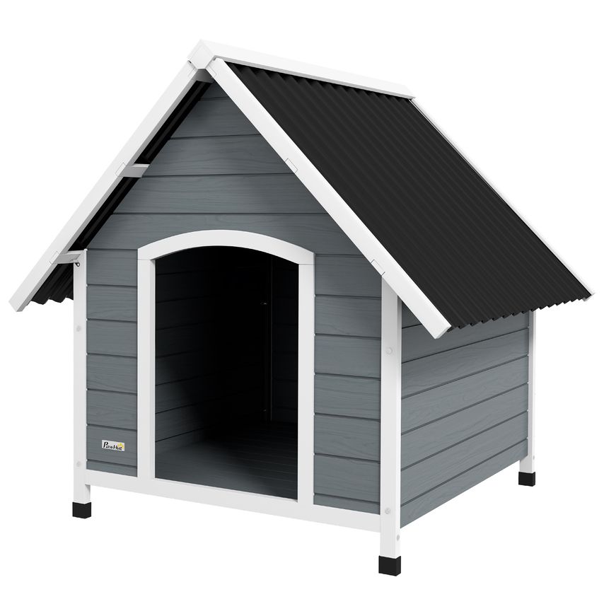 Dog Kennel Outdoor Dog House with Removable Floor