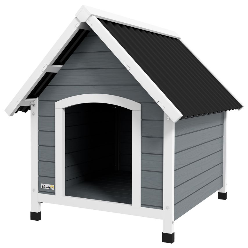 Dog Kennel Outdoor Dog House with Removable Floor