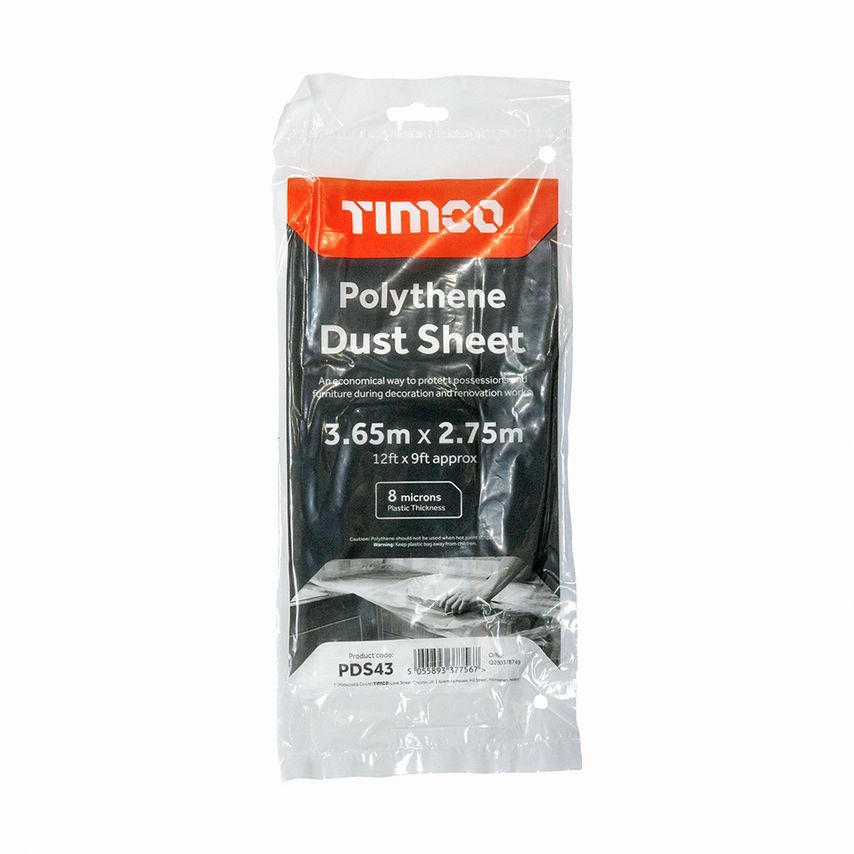 Polythene Dust Sheet - PDS43