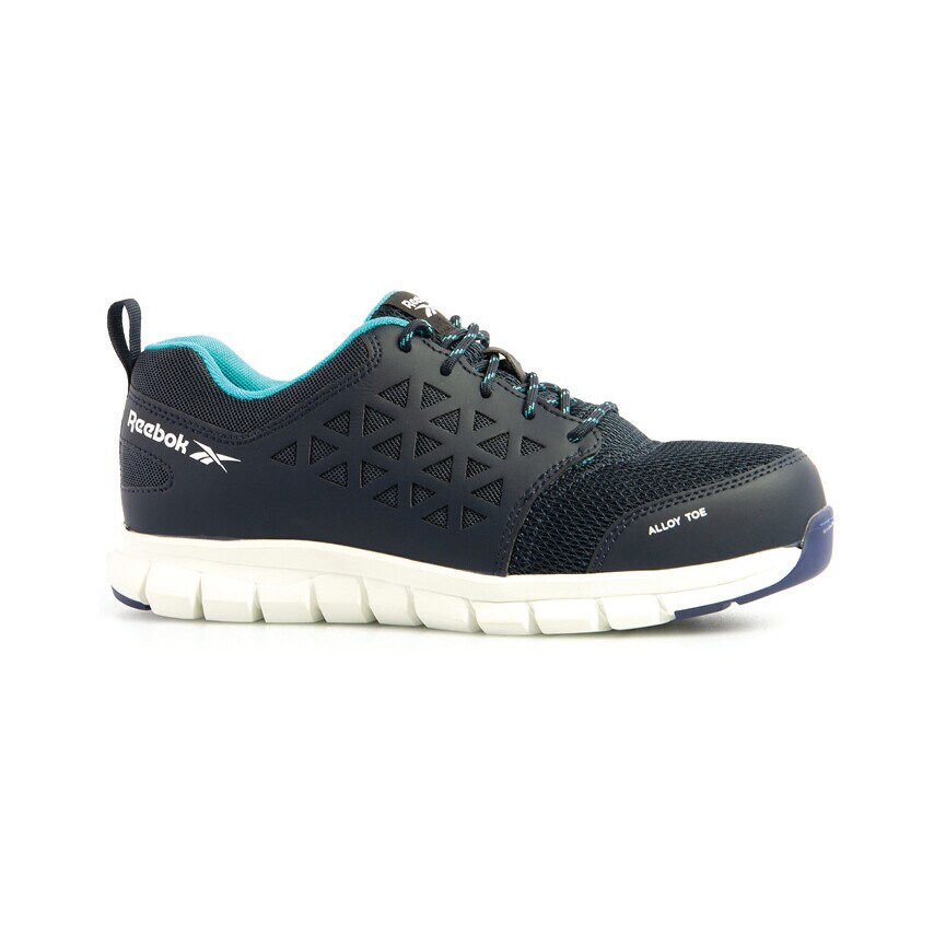 Reebok R131 Excel Navy Trainer Shoes - Size UK8