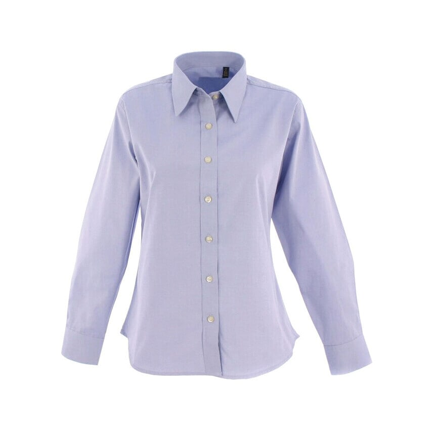 Uneek UC703 L/s Blouse - Light Blue - Size 16 Size Extra Large