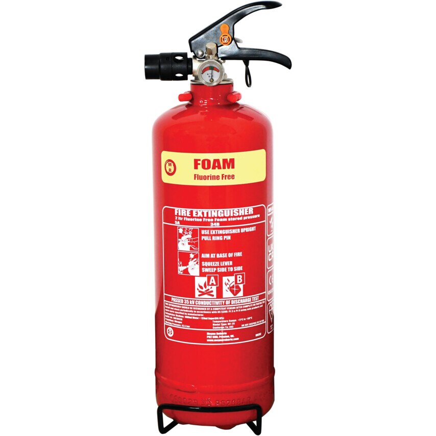 Moyne Roberts 2 Litre Fluorine Free Foam Extinguisher 5A/34B Env. Friedly Cert