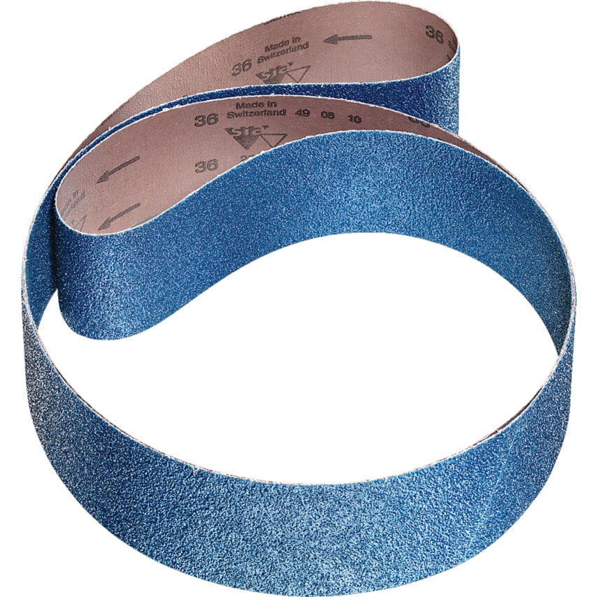 Sia Abrasives 2820 Siamet Narrow Edge Belts 50X1525mm P60 Blue (Pack of 10)