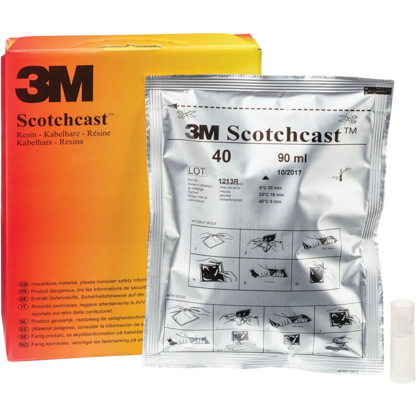 3M SC40 Scotchcast Resin 90ml- you get 10