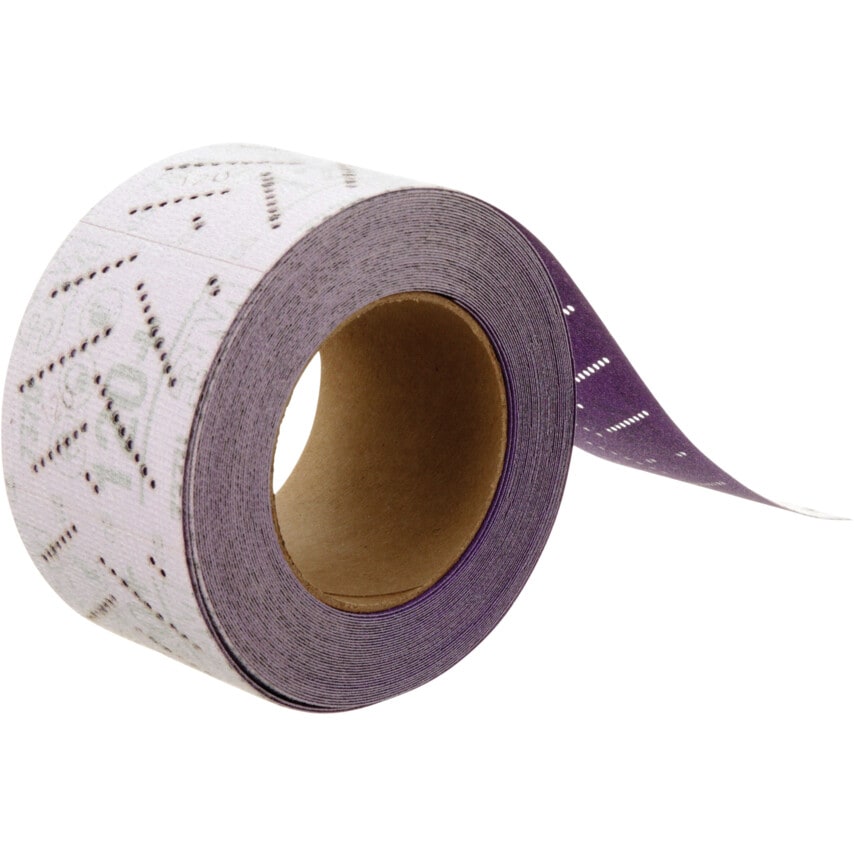 3M Cubitronii Hookit Clean Sanding Sheet Roll 737U 70mm x 12M P120- you get 5