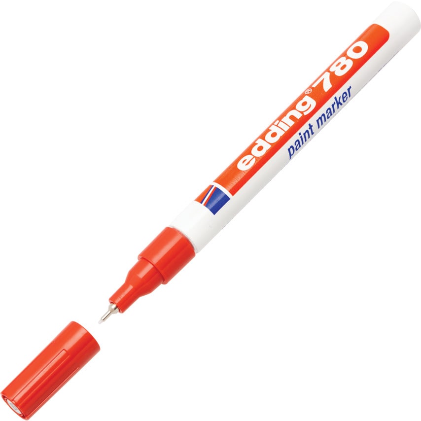 Edding E-780 Paintmarker Red (Pack of 10)