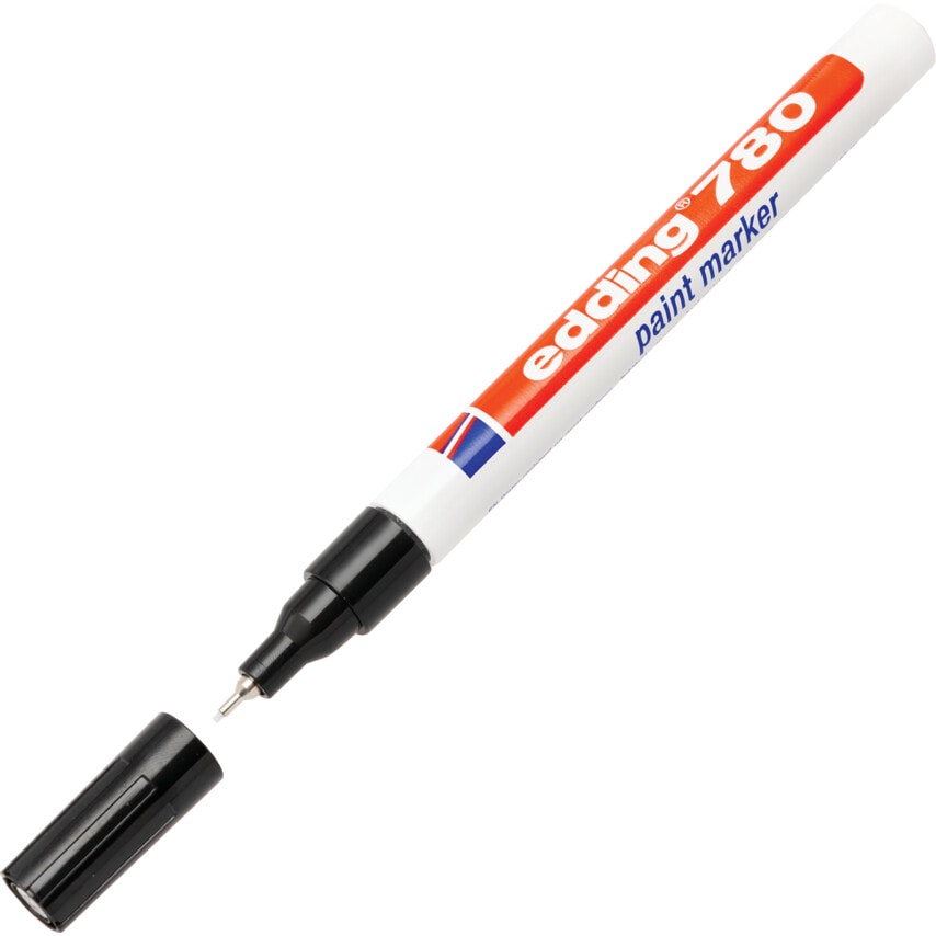 Edding E-780 Paintmarker Black (Pack of 10)