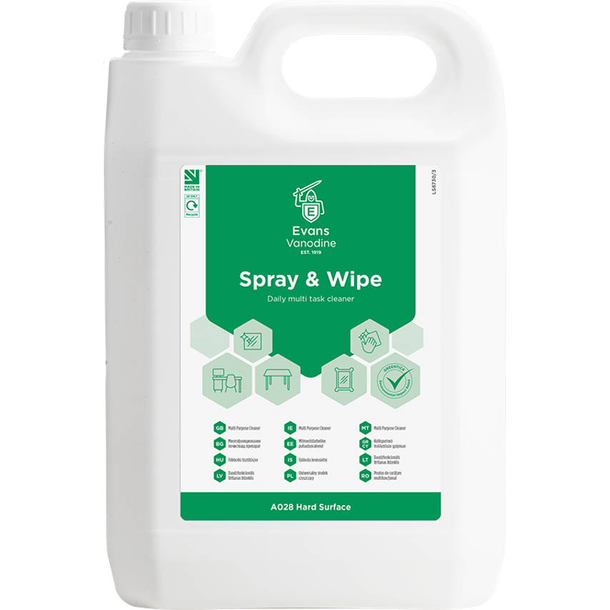 Spray & Wipe 5 Litre
