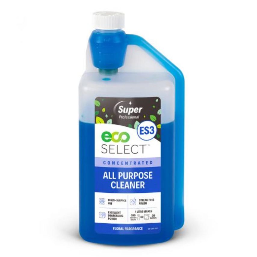 Eco Select Super Concentrated All Purpose Cleaner 1 Litre (Pack of 4)