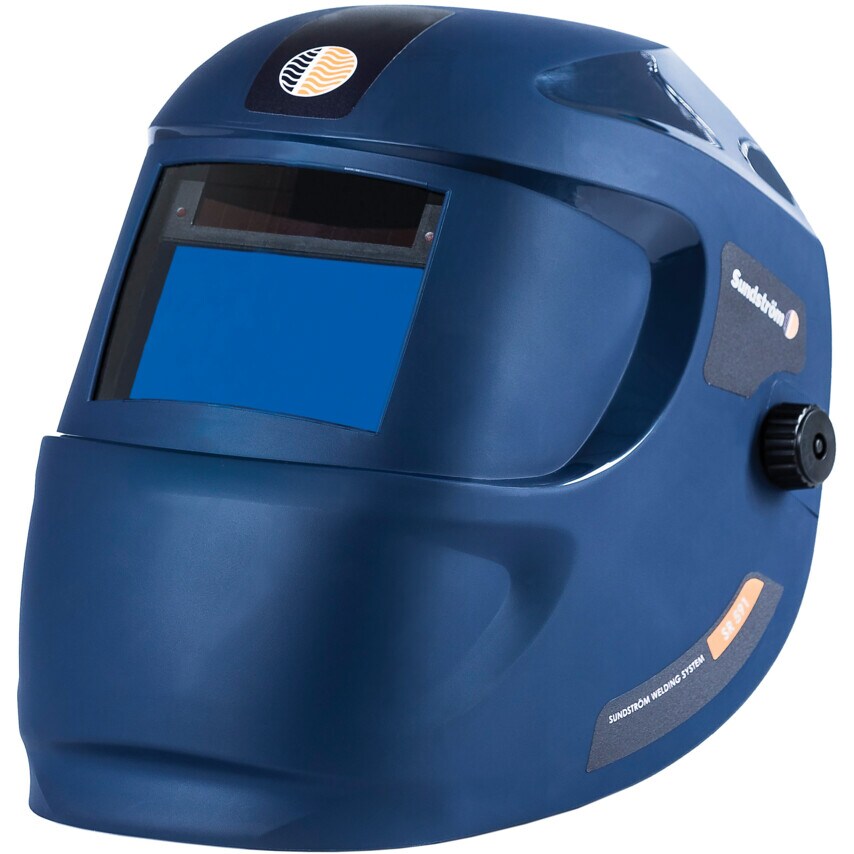 SR 591 Welding Shield, PA, EN 166, EN 175, Blue, Black