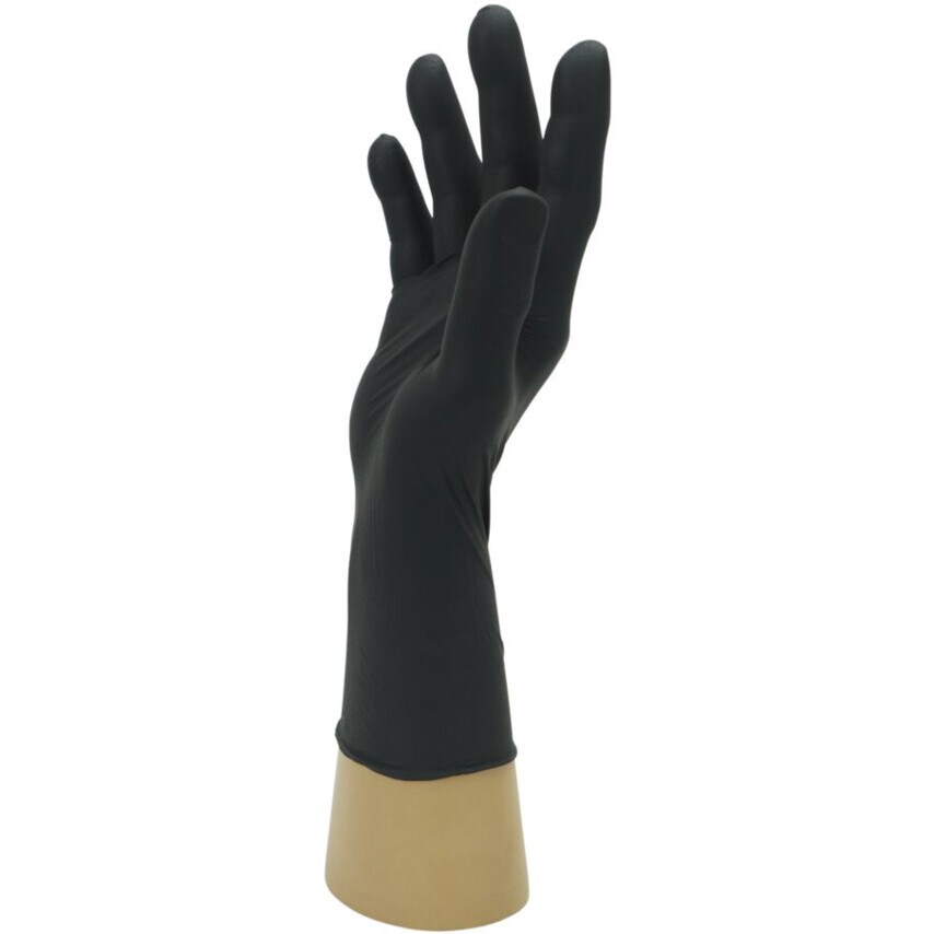 Polyco GL896 Black 5.5G Nitrile Gloves (s) (Box of 100)