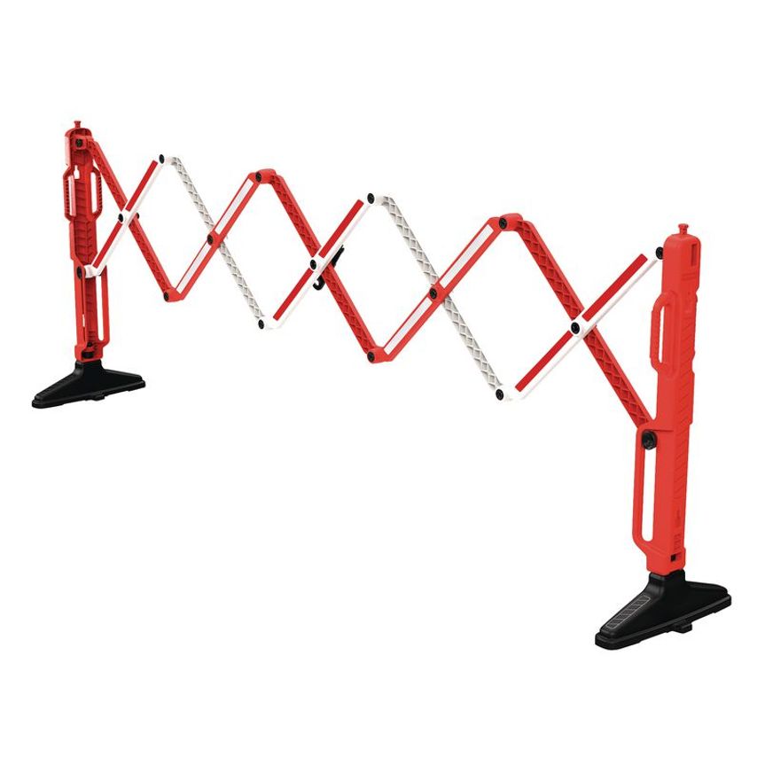 EasyExpand Extendable Barrier - Red and White
