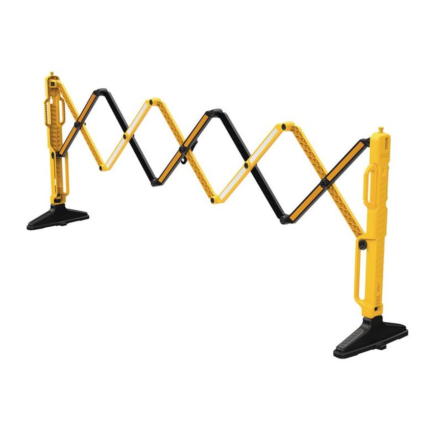 EasyExpand Extendable Barrier - Black and Yellow