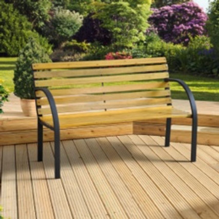 Garden Bench Slat Design