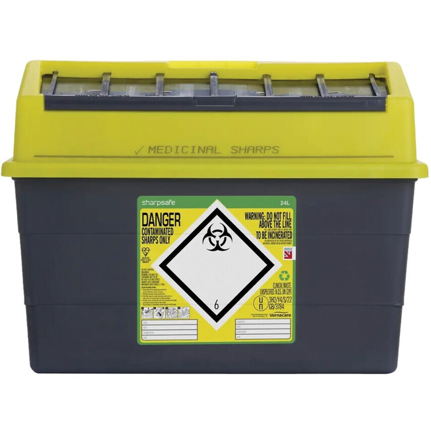 Medikit SHARPS DISPOSAL CONTAINER 24L