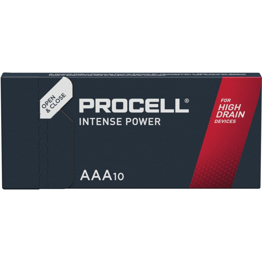 Duracell PROCELL ALKALINE INTENSE POWER AAA, 1.5V (PK-10)