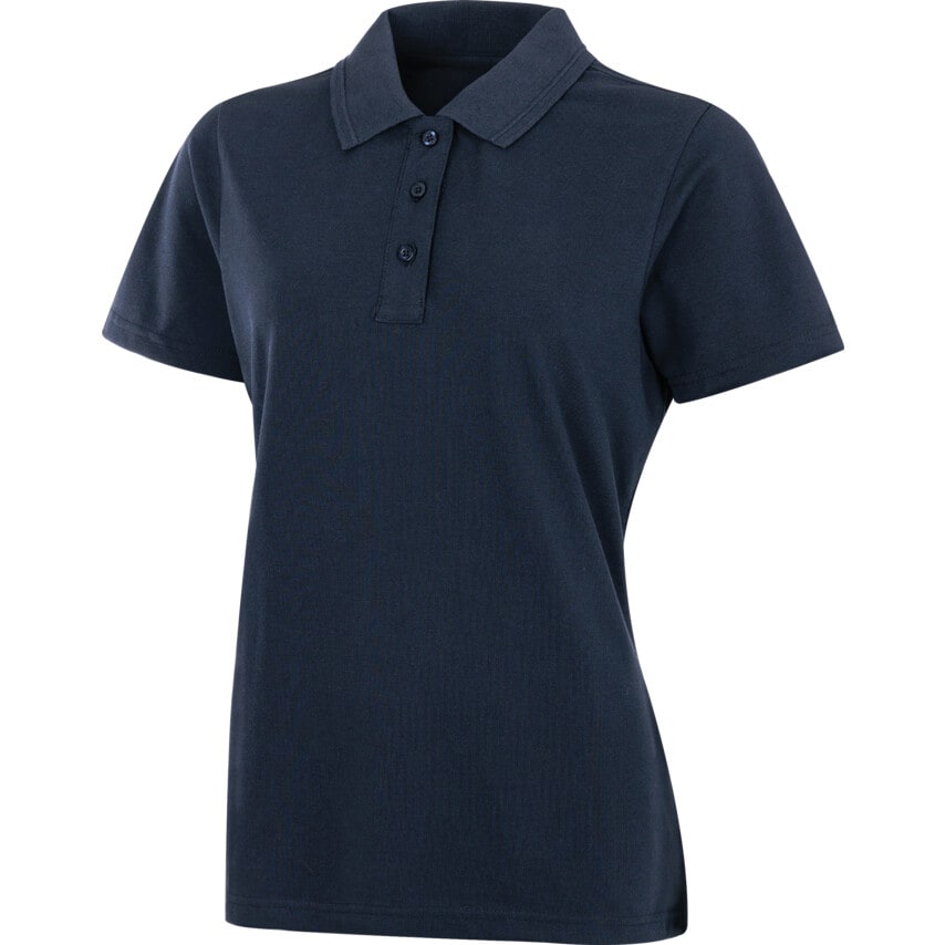 LADIES POLO SHIRT NAVY (S-UK10)